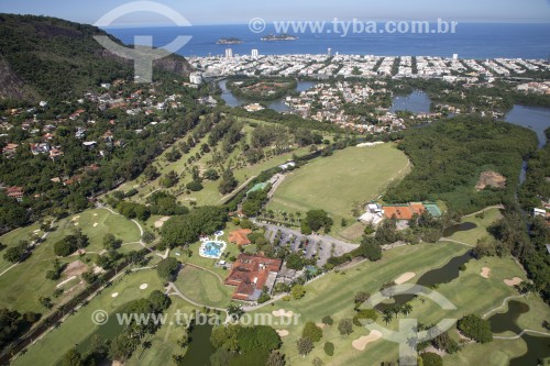 Vista aérea do Itanhangá Golfe Clube - Rio de Janeiro - Rio de Janeiro (RJ) - Brasil