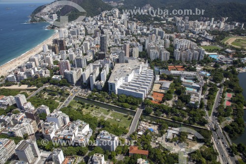 Vista aérea do Jardim de Alah (1938) - Rio de Janeiro - Rio de Janeiro (RJ) - Brasil