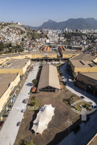 Foto feita com drone da Cidade do Samba Joãozinho Trinta - Rio de Janeiro - Rio de Janeiro (RJ) - Brasil