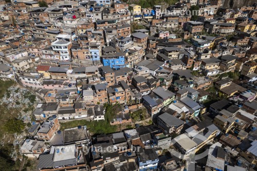 Foto feita com drone do Morro da Providência - Rio de Janeiro - Rio de Janeiro (RJ) - Brasil