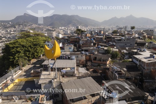 Foto feita com drone do Morro da Providência - Rio de Janeiro - Rio de Janeiro (RJ) - Brasil