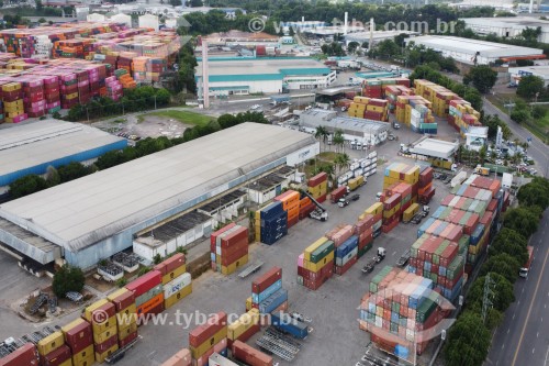 Foto feita com drone do Polo Industrial de Manaus - Manaus - Amazonas (AM) - Brasil