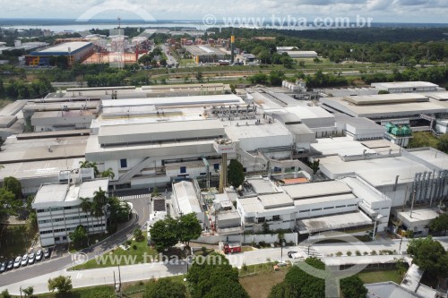 Foto feita com drone do Polo Industrial de Manaus - Manaus - Amazonas (AM) - Brasil