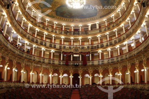 Interior do Teatro Amazonas (1896) - Manaus - Amazonas (AM) - Brasil