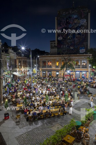 Restaurantes no Largo de São Franscisco da Prainha - Rio de Janeiro - Rio de Janeiro (RJ) - Brasil