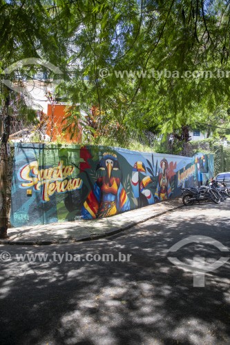 Grafite em parede - Rio de Janeiro - Rio de Janeiro (RJ) - Brasil