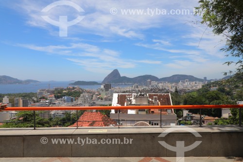 Pão de Açúcar visto à partir do Parque das Ruínas - Rio de Janeiro - Rio de Janeiro (RJ) - Brasil