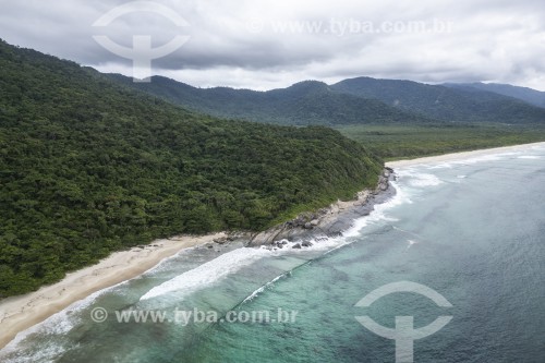 Foto feita com drone da Praia do Demo - Angra dos Reis - Rio de Janeiro (RJ) - Brasil