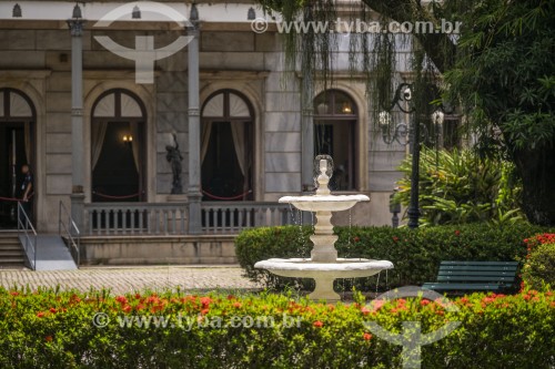 Chafariz no Jardim do Museu da República - antigo Palácio do Catete (1867) - Rio de Janeiro - Rio de Janeiro (RJ) - Brasil