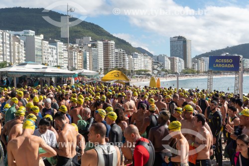 Competição de natação - Travessia de Copacabana - Rio de Janeiro - Rio de Janeiro (RJ) - Brasil