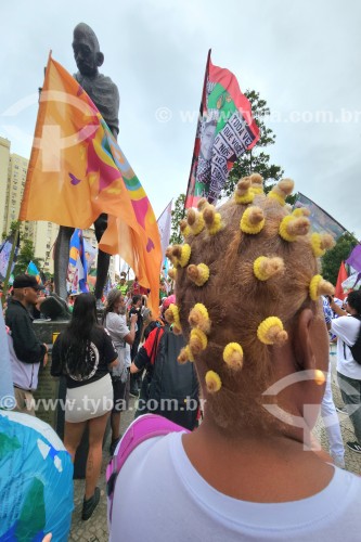 Cortejo artí­stico Parada 7 - Arte em Resistência - Desfile de artistas no dia da Independência - Rio de Janeiro - Rio de Janeiro (RJ) - Brasil