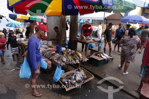 Comércio de rua na cidade de Tefé - Tefé - Amazonas (AM) - Brasil