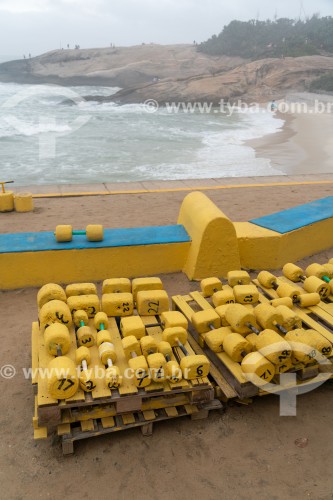 Halteres da Academia Arpex - Academia na Praia do Arpoador - Rio de Janeiro - Rio de Janeiro (RJ) - Brasil