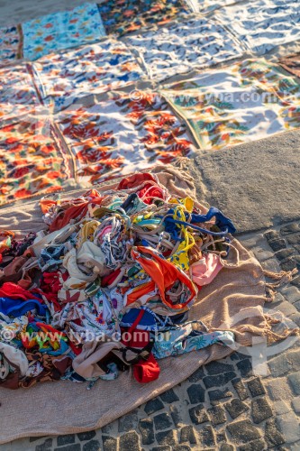 Venda de cangas e biquinis - Praia do Arpoador - Rio de Janeiro - Rio de Janeiro (RJ) - Brasil