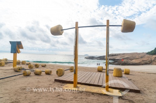 Halteres da Academia Arpex - Academia na Praia do Arpoador - Rio de Janeiro - Rio de Janeiro (RJ) - Brasil