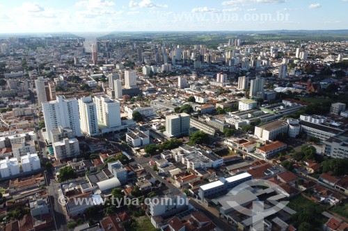 Foto feita com drone da cidade de Uberaba - Uberaba - Minas Gerais (MG) - Brasil