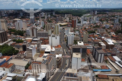 Foto feita com drone da cidade de Uberaba - Uberaba - Minas Gerais (MG) - Brasil