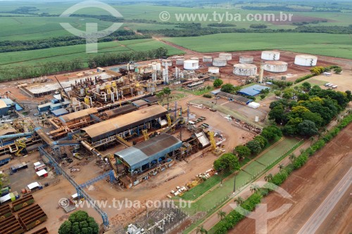 Foto feita com drone da Usina Delta Sucroenergia - Conceição das Alagoas - Minas Gerais (MG) - Brasil