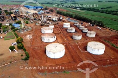 Foto feita com drone da Usina Delta Sucroenergia - Conceição das Alagoas - Minas Gerais (MG) - Brasil
