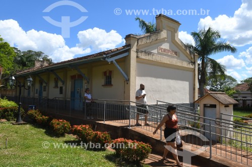 Antiga estação ferroviária de Peirópolis - atual Museu de Paleontologia - Uberaba - Minas Gerais (MG) - Brasil