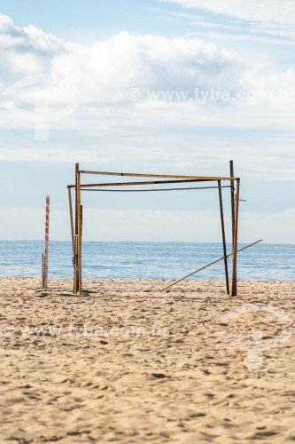 Traves - Equipamentos para prática esportiva na Praia de Copacabana - Rio de Janeiro - Rio de Janeiro (RJ) - Brasil