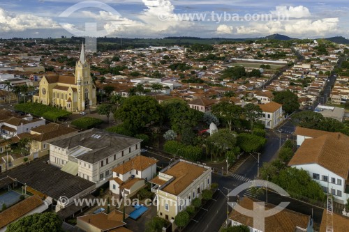 Foto feita com drone do Santuário Santa Rita de Cássia - Santa Rita do Passa Quatro - São Paulo (SP) - Brasil