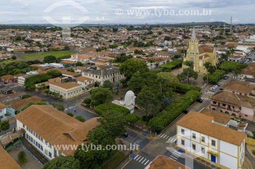 Foto feita com drone do Santuário Santa Rita de Cássia - Santa Rita do Passa Quatro - São Paulo (SP) - Brasil