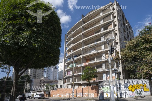 Edifício embargado pela justiça e ocupado pelo Movimento dos Trabalhadores sem Teto - São Paulo - São Paulo (SP) - Brasil