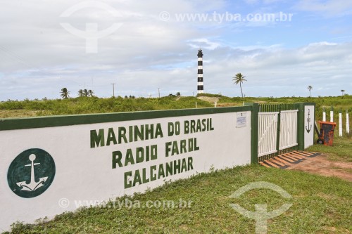 Farol Calcanhar (1912-1943) também conhecido como Farol de Touros - É o maior farol do Brasil localizado na chamada esquina do continente - Touros - Rio Grande do Norte (RN) - Brasil