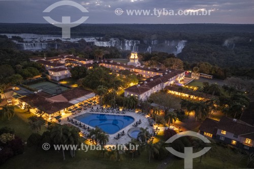 Foto feita com drone do Belmond Hotel das Cataratas - Foz do Iguaçu - Paraná (PR) - Brasil