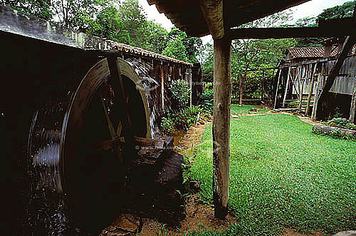  Water Mill in an old farm 