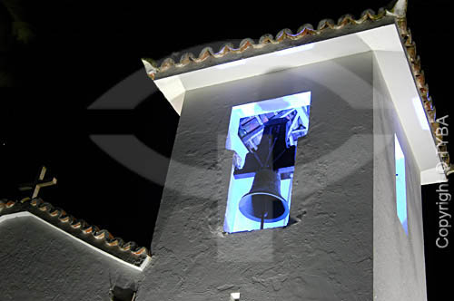  Sant`Anna church bells detail - Buzios city - Rio de Janeiro state - Brazil 