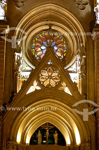  Catedral de Petropolis (Petropolis Cathedral) internal detail - Petropolis city - Rio de Janeiro State - Brazil 