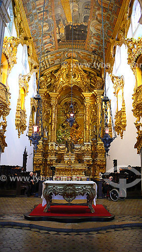  Altar of Sao Bento Monastery - Olinda city - Pernambuco state - Brazil - 09/2007 