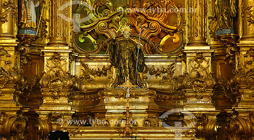  Altar of Sao Bento Monastery - Olinda city - Pernambuco state - Brazil - 09/2007 