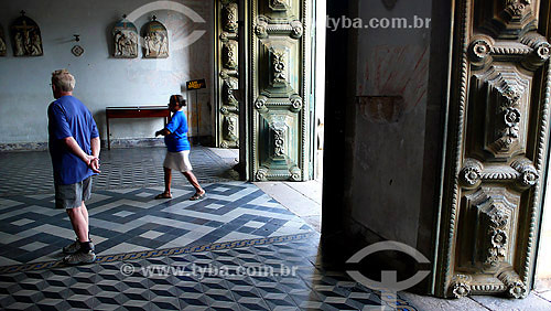  Interior of Sao Bento Monastery - Olinda city - Pernambuco state - Brazil - 09/2007 