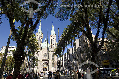  Se Cathedral, at Se Square - Sao Paulo city - Sao Paulo state - Brazil 