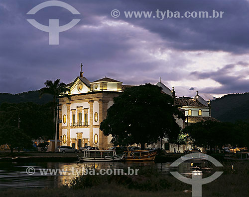  Matriz de Nossa Senhora dos Remédios Church - Paraty town - Rio de Janeiro state - Brazil 