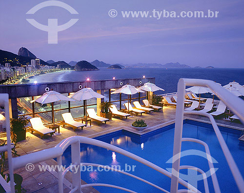  Swimming Pool of Pestana Hotel - Copacabana neighbourhood - Rio de Janeiro city - Rio de Janeiro state - Brazil 