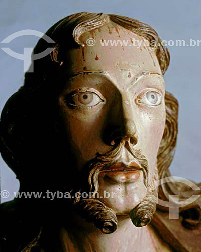  Image of Christ - Gethsemane Garden Station - Aleijadinho Sculptures 