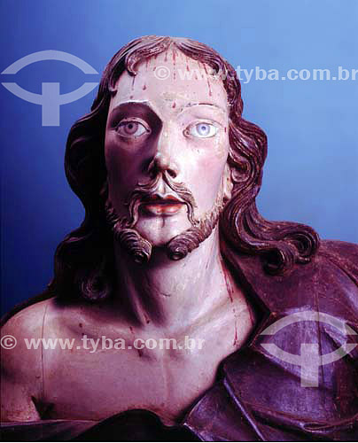  Image of Christ - Gethsemane Garden Station - Aleijadinho Sculptures 