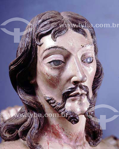  Christ in the Flagellation Station - detail - Aleijadinho Sculptures 