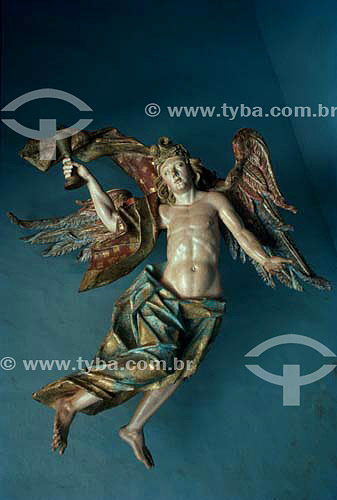  Image of Angel - Gethsemane Garden Station - Aleijadinho Sculptures 