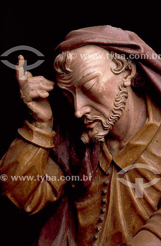  Saint Peter - Saint Peter Gethsemane Garden Station - Aleijadinho Sculptures 