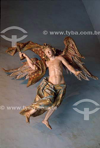  Image of Angel - Gethsemane Garden Station - Aleijadinho Sculptures 