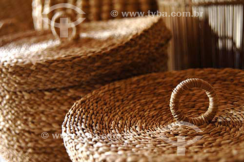  Craftsmanship using Taboa fibers  - Quissama city - Brazil