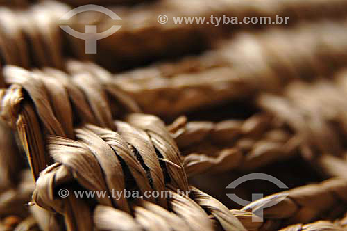  Craftsmanship using Taboa fibers  - Quissama city - Brazil
