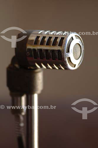  Microphone used in the fourthies - Conservatoria city - Rio de Janeiro state - Brazil - November 2006 