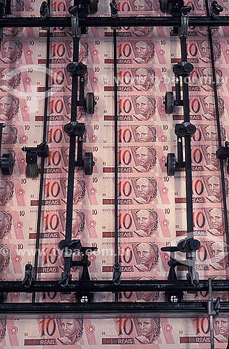  Money print - Casa da Moeda  - West zone - Rio de Janeiro city - Rio de Janeiro state - Brazil 