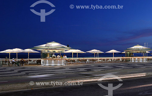  Kiosks at Copacabana beach - Rio de Janeiro city - Rio de Janeiro state - Brazil 
